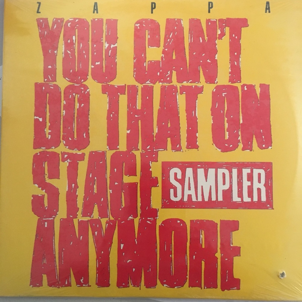 Frank Zappa SEALED ORIGINAL Live 2LP Compilation